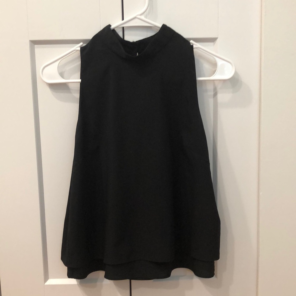 Banana republic black blouse